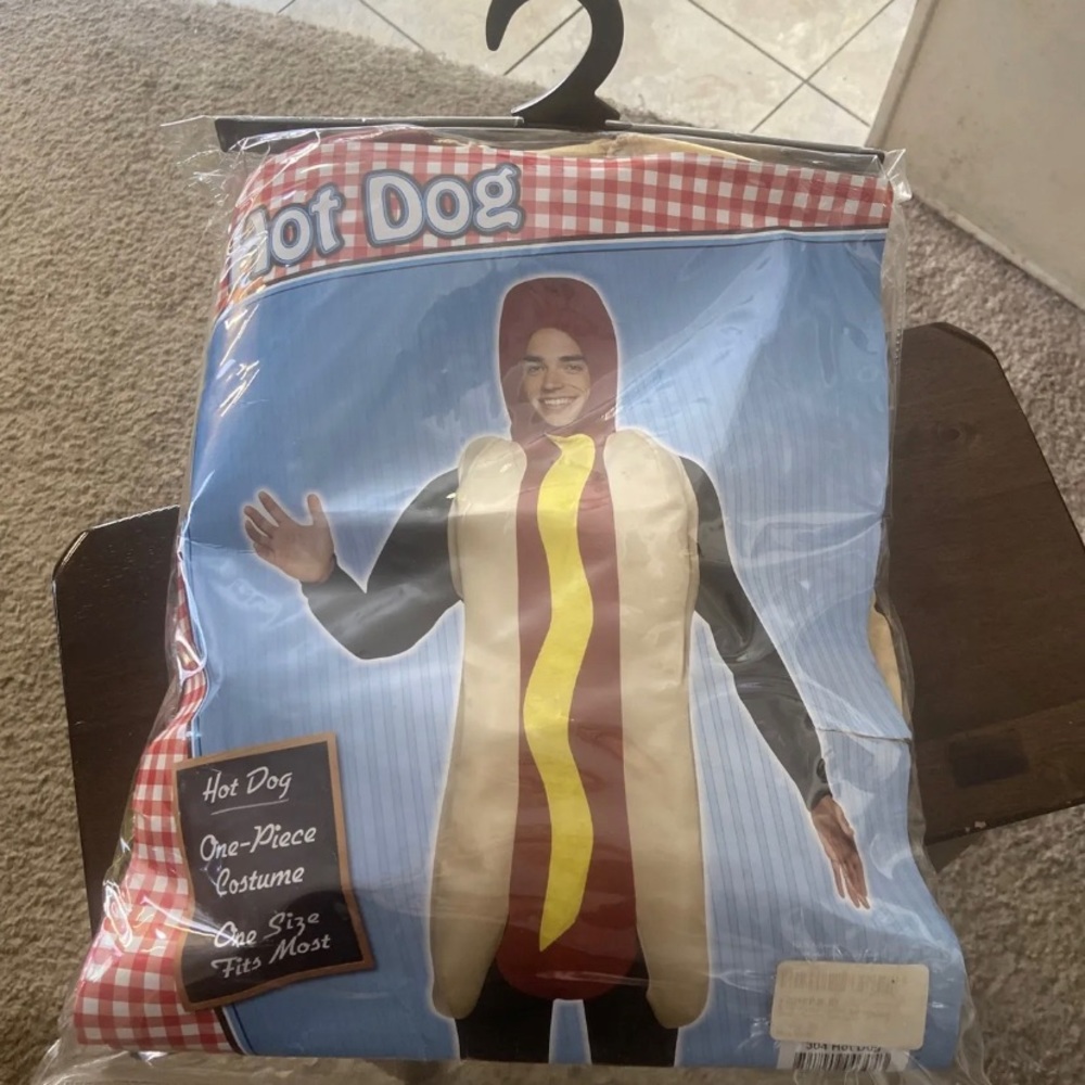 Adult Hot Dog Costume